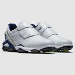 ショッピングゴルフシューズ フットジョイ メンズ スパイク ゴルフシューズ ツアーアルファ BOA(ホワイト/ ネイビー・サイズ：26.0cm)  返品種別A