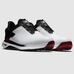 ショッピングゴルフシューズ フットジョイ メンズ スパイクレス ゴルフシューズ FJ プロエスエルエックス BOA(ホワイト/ ブラック/ レッド・サイズ：25.0cm)  返品種別A