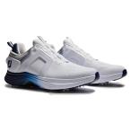 ショッピングゴルフシューズ フットジョイ メンズ スパイクゴルフシューズ MEN’S ハイパーフレックス カーボン BOA(ホワイト/ ネイビー・サイズ：27.5cm)  返品種別A