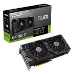ASUS(エイスース) ASUS DUAL-RTX4070-O12G /  PCI-Express 4.0 グラフィックスボード DUAL-RTX4070-O12G 返品種別B