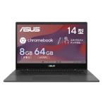 ASUS(エイスース) 14.0型ノートパソコン ASUS Chromebook CM14 Flip(メモリ8GB/  ストレージ64GB)グラヴィティグレー CM1402FM2A-EC0046 返品種別A