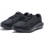 アンダーアーマー メンズ ランニングシューズ UAチャージド サージ4 エクストラワイド(Black/ Black/ Black・サイズ：26.0cm) ／3日〜6日で出荷／ 返品種別A