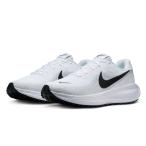 ナイキ メンズ ロード ランニングシューズ レボリューション8(WHITE/ BLACK-PURE PLA・サイズ：27.5cm)  返品種別A