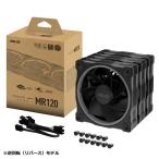 ショッピングフレーム ASUS MR120 REVERSE ARGB FAN 3個パックシリーズ 28mmフレーム 両面照明 ARGB 120mm 静音 リバース回転 MR120 REVERSE ARGB FAN BLACK 3IN1 返品種別B
