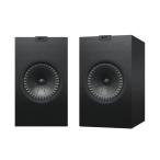 KEF ブックシェルフ型スピーカー(サテン・ブラック)(ペア) KEF Q350-BLACK(ペア) 返品種別A