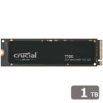 Crucial|クルーシャル Crucial T700 1TB PCIe Gen5 NVMe M.2 SSD 最大11700/ 9500MB/ 秒のシーケンシャル読込/ 書込 CT1000T700SSD3JP 返品種別B
