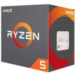 AMD AMD CPU 2600 BOX(CPUクーラー付属)(Ryzen 5) YD2600BBAFBOX 返品種別B