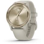 ガーミン vivomove Trend French Gray/ Cream Gold (Suica対応) スマートウォッチ 010-02665-72 返品種別A