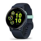  Garmin vivoactive 5 Blue / Blue Met (Suica соответствует ) смарт-часы 010-02862-42 возвращенный товар вид другой A