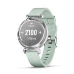  Garmin Lily 2 Classic Sage Gray Nylon / Silver (Suica соответствует ) смарт-часы 010-02839-53 возвращенный товар вид другой A