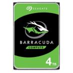 Seagate(シーゲイト) BarraCuda 3.5インチ 内蔵ハードディスク 4TB SATA6Gb/ s キャッシュ256MB 5400RPM SMR ST4000DM004 返品種別B