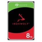 Seagate(シーゲート) 3.5インチ 内蔵ハードディスク 8.0TB(NAS向けモデル) IronWolf(NAS向けモデル) ST8000VN004 返品種別B