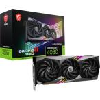 MSI MSI GeForce RTX 4080 16GB GAMING X TRIO /  PCI-Express 4.0 グラフィックスボード 4080 16GB GAMING X TRIO 返品種別B