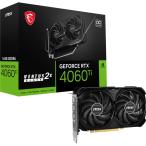 MSI MSI GeForce RTX 4060 Ti VENTUS 2X BLACK 16G OC /  PCI-Express 4.0 グラフィックスボード GeForce RTX 4060 Ti VENTUS 2X BLACK 16G OC 返品種別B