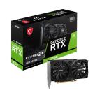 MSI|エムエスアイ MSI GeForce RTX 3050 VENTUS 2X E 6G OC / PCI-Express 4.0 グラフィックボード(ブラック) 3050VENTUS2XE6GOC 返品種別B