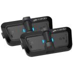 Cardo(カルド) Cardo PACKTALK OUTDOOR 2個セット(ブラック)  返品種別A