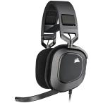 CORSAIR｜コルセア ゲーミングヘッドセット HS80 RGB USB Carbon(ブラック) CA-9011237-AP 返品種別A