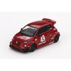 MINI-GT 1/ 64 アバルト 595 LB-WORKS x Abas Works レッド(左ハンドル)(MGT00963-L)ミニカー 返品種別B