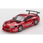 MINI-GT 1/ 64 Toyota スープラ (A80) GT-300 Top Secret レッドクロム(左ハンドル)(MGT01132-L)ミニカー 返品種別B