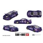 MINI-GT 1/ 64 Nissan スカイライン GT-R R34 KAIDO RACING FACTORY V2(右ハンドル)(KHMG240)ミニカー 返品種別B