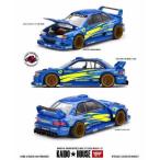 MINI-GT 1/ 64 スバル インプレッサ WRX STI KAIDO WORKS V1(右ハンドル)(KHMG318)ミニカー 返品種別B