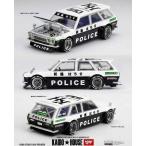 MINI-GT 1/ 64 ダットサン 510 ワゴン ポリス(右ハンドル)(KHMG321)ミニカー 返品種別B