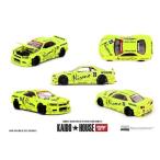 MINI-GT 1/ 64 Nissan スカイライン GT-R R34 Kaido Works V4(右ハンドル)(KHMG241)ミニカー 返品種別B