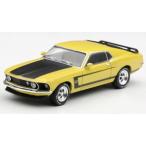 MINI-GT 1/ 64 フォード マスタング Boss 302 1969 ブライトイエロー(左ハンドル)(MGT01342-L)ミニカー 返品種別B