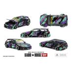 MINI-GT 1/ 64 Honda シビック EF Kaido Works HKS(左ハンドル)(KHMG303)ミニカー 返品種別B