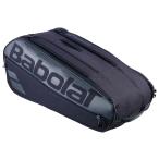 BabolaT(バボラ) ラケットバッグ COURT L(ブラック・9本収納可) /お届け:2〜3週間/ 返品種別A