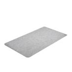 DELTAHUB(デルタハブ) フェルト製デスクパッド Minimalistic felt desk pad Light Grey L DP-L-LG-D 返品種別A