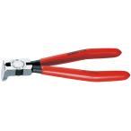 クニペックス プラスチック用ニッパー 85゜ 160mm KNIPEX 72 21 160 返品種別B