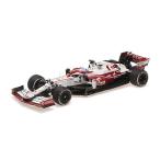 ミニチャンプス 1/ 18 アルファ ロメオ レーシング オーレン C41 キミ・ライコネン アブダビGP 2021 引退レース仕様(117212307)ミニカー 返品種別B