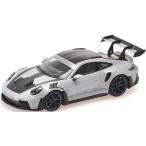 ミニチャンプス 1/ 43 ポルシェ 911 (992) GT3RS 2022 グレーメタリック/ ブルーホイール(410062108)ミニカー 返品種別B