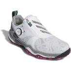 アディダス メンズ スパイクレス ゴルフシューズ コードカオス 25 ボア(ホワイト/ カレッジグリーン・サイズ：27.5cm)  返品種別A