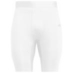 アディダス メンズ テックフィット ショートタイツ(ホワイト・サイズ:J/ M) /3日〜6日で出荷/ 返品種別A