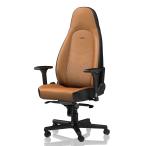 noblechairs ゲーミングチェア ICON Real Leather(コニャック) ノーブルチェアーズ アイコン リアルレザー NBL-ICN-RL-CBK-SGL 返品種別A