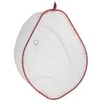 ショッピングロック 昌栄 ランディングフレームino+ ロックタイプ L (フレームカラー：レッド、ネットカラー：ホワイト)  返品種別A