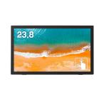 グリーンハウス タッチパネル搭載液晶ディスプレイ(23.8型/FSA/FullHD 1920×1080/75Hz/6ms/HDMI/DP)(ブラック) GH-LCT24C-BK 返品種別A