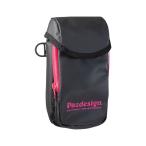 パズデザイン ターポリンモバイルポーチII(ブラックピンク)  返品種別A