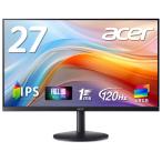 ショッピング液晶 Acer｜エイサー ゲーミング液晶ディスプレイ(27型/ IPS/ FullHD 1920×1080/ 120Hz/ 1ms/ HDMI2.0/ ミニD-Sub)(ブラック) SA273G0bmix 返品種別B