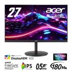 ショッピングhdmi Acer ゲーミング液晶ディスプレイ(27型/IPS/WQHD 2560×1440/180Hz/0.5ms/HDR400/HDMI2.0/DP1.2)(ブラック) NITRO XV2 XV272UV3bmiiprx 返品種別A