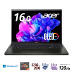 ショッピングノートパソコン Acer(エイサー) 16.0型ノートパソコン Swift Edge(Ryzen5/  メモリ 16GB/  512GB SSD/ OLED)オリビンブラック SFE16-43-A56YJ/ K 返品種別A