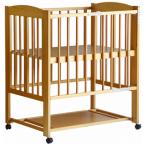 ショッピングベビーベッド スリーピー ミニワンタッチハイベッド プチ 収納棚付 NA(ベビーベッド(ナチュラル)) 石崎家具 SLEEPY(スリーピー) ミニワンタツチハイベツドプチNA 返品種別A