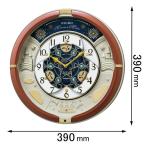 セイコー からくり時計セイコーメロディ RE-601-B 返品種別A