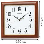 ショッピング電波 セイコー 電波掛け時計 KX-248-B 返品種別A