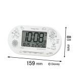 セイコー 電波目覚まし時計SEIKO ディズニー電波目ざまし時計 FD-482-W 返品種別A