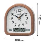 ショッピング目覚まし時計 セイコー 目覚まし時計セイコー目覚まし時計 KR-523-B 返品種別A