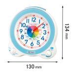 ショッピング目覚まし時計 セイコー 知育目覚まし時計セイコー目覚まし時計 KR-524-L 返品種別A