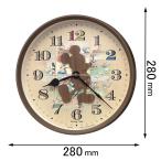 ショッピング掛け時計 セイコー 掛け時計SEIKO ディズニー掛け時計 FW-590-B 返品種別A